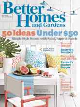 Better Homes & Gardens July 2011 Magazine Cover