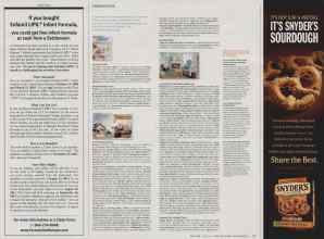 Better Homes & Gardens July 2011 Magazine Article: Page 156