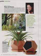 Better Homes & Gardens August 2011 Magazine Article: Geometry Lesson