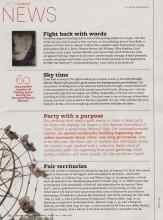 Better Homes & Gardens August 2011 Magazine Article: Party with a purpose