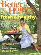 Better Homes & Gardens August 2011 Magazine Cover