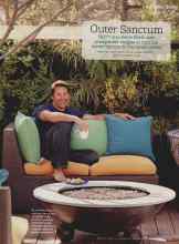 Better Homes & Gardens September 2011 Magazine Article: Outer Sanctum