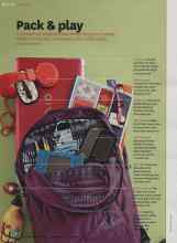 Better Homes & Gardens September 2011 Magazine Article: Pack & play