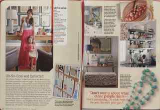 Better Homes & Gardens September 2011 Magazine Article: Page 56