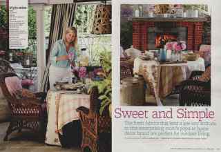 Better Homes & Gardens September 2011 Magazine Article: Page 100