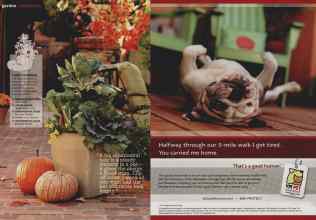 Better Homes & Gardens September 2011 Magazine Article: Page 110