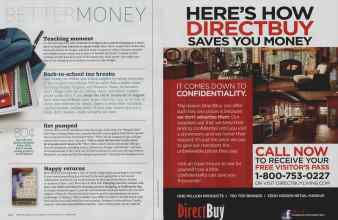 Better Homes & Gardens September 2011 Magazine Article: Page 244