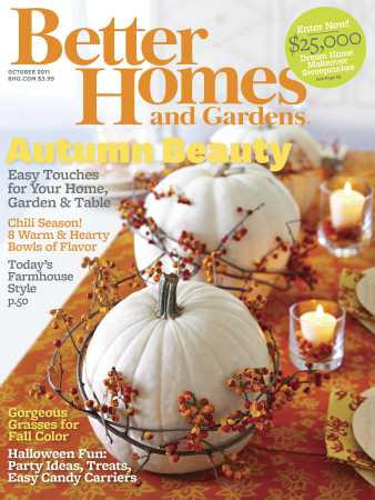 Better Homes Gardens October 2011 Magazine