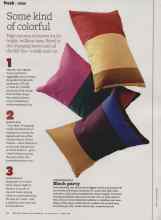 Better Homes & Gardens October 2011 Magazine Article: Block party