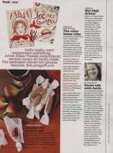 Better Homes & Gardens October 2011 Magazine Article: Goodies for grown-ups