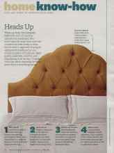 Better Homes & Gardens October 2011 Magazine Article: Heads Up