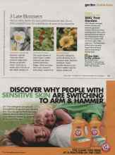 Better Homes & Gardens October 2011 Magazine Article: 3 Late Bloomers