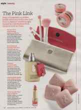 Better Homes & Gardens October 2011 Magazine Article: The Pink Link