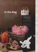 Better Homes & Gardens October 2011 Magazine Article: In the Bag