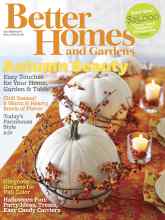 Better Homes & Gardens October 2011 Magazine Cover