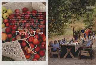 Better Homes & Gardens October 2011 Magazine Article: Family Tree