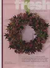 Better Homes & Gardens November 2011 Magazine Article: HUNG WITH CARE