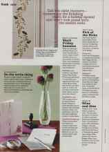 Better Homes & Gardens November 2011 Magazine Article: Pick of the flicks