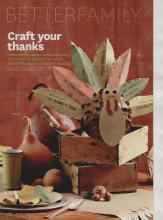 Better Homes & Gardens from 2011 | Craft your thanks
