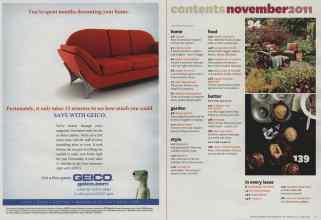 Better Homes & Gardens November 2011 Magazine Article: Page 6