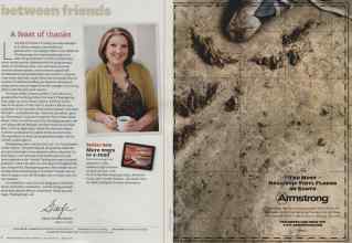 Better Homes & Gardens November 2011 Magazine Article: Page 8