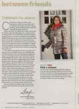Better Homes & Gardens December 2011 Magazine Article: Celebrate the season