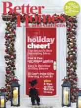 Better Homes & Gardens December 2011 Magazine Cover
