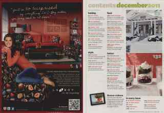 Better Homes & Gardens December 2011 Magazine Article: Page 4