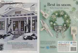 Better Homes & Gardens December 2011 Magazine Article: Page 84