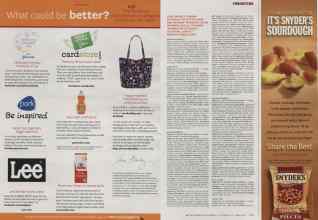 Better Homes & Gardens December 2011 Magazine Article: Page 204