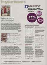 Better Homes & Gardens February 2012 Magazine Article: What do you do when one of your rooms needs a quick refresh?