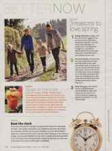 Better Homes & Gardens March 2012 Magazine Article: Beat the clock