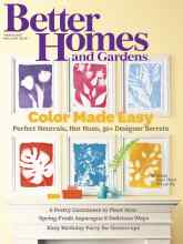 Better Homes & Gardens March 2012 Magazine Cover