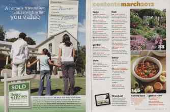 Better Homes & Gardens March 2012 Magazine Article: Page 4