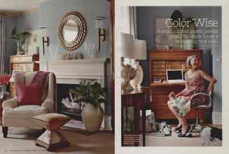 Better Homes & Gardens March 2012 Magazine Article: Color Wise