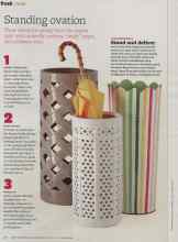Better Homes & Gardens April 2012 Magazine Article: Stand and deliver