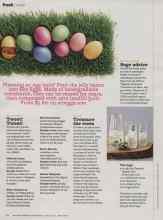 Better Homes & Gardens April 2012 Magazine Article: Planning an egg hunt?