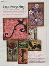 Better Homes & Gardens April 2012 Magazine Article: Hold everything
