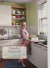 Better Homes & Gardens April 2012 Magazine Article: Colorful Character