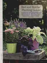 Better Homes & Gardens April 2012 Magazine Article: Bed and Border Planting Guide