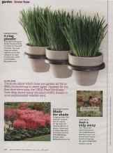 Better Homes & Gardens April 2012 Magazine Article: 3-ring planter