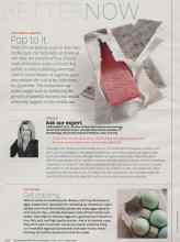 Better Homes & Gardens April 2012 Magazine Article: Get cracking