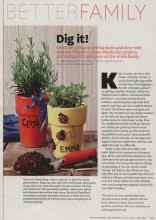 Better Homes & Gardens April 2012 Magazine Article: Dig it!