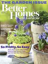 Better Homes & Gardens April 2012 Magazine Cover