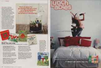 Better Homes & Gardens April 2012 Magazine Article: Page 218