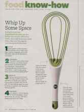 Better Homes & Gardens May 2012 Magazine Article: Whip Up Some Space