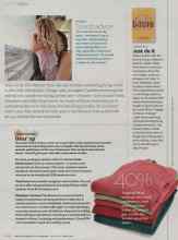 Better Homes & Gardens May 2012 Magazine Article: Gear up
