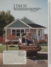 Better Homes & Gardens May 2012 Magazine Article: I Did It!