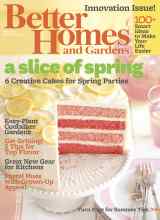 Better Homes & Gardens May 2012 Magazine Cover