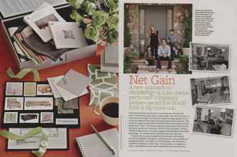 Better Homes & Gardens May 2012 Magazine Article: Net Gain